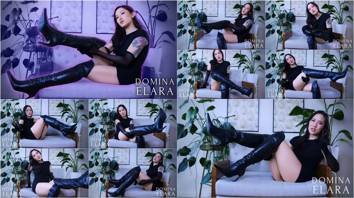 Domina Elara Boots Femdom - Cucked by My Boots | 1080p