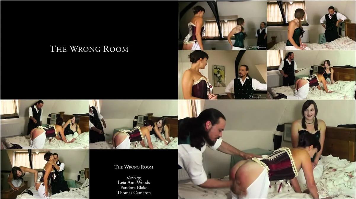 Pandora Blake - The Wrong Room - BDSM Spanking | 1080p