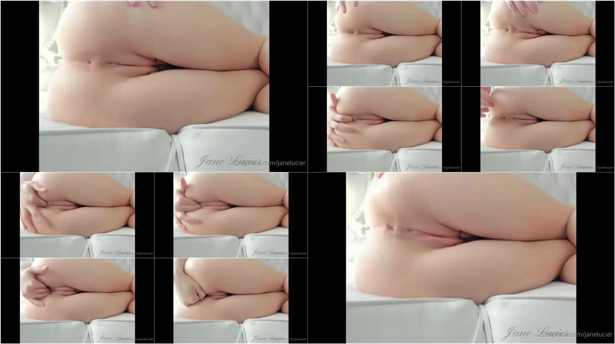 Jane Lucier - Anal fingering, little anus stretching | 1080p